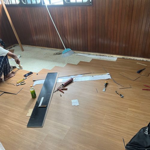 Waterproof vinyl flooring installed in HDB flat – Vinyl Flooring Tampines